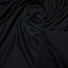 Трикотаж Двухнитка (чёрная) ткань