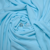 Трикотажная ткань Трёхнитка петля (голубая)