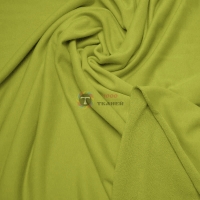 Трикотажна тканина Тринитка петля (світло-салатова, оливкова)