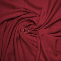 Ткань трикотажная трёхнитка с начёсом Турция (бордовая)