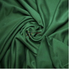 Ткань трикотажная трёхнитка с начёсом Турция (темно-зеленая, изумрудная)