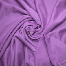 Тканина трикотажна трьохнитка з начосом Туреччина (пурпурна, фіолетова)