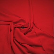 Костюмная ткань Американский креп (красный)