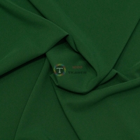 Креп-костюмка Барби (зелёная темная)