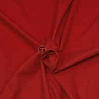 Ткань Коттон-бенгалин стрейч (красный)