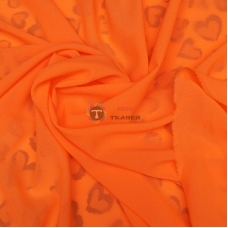 Ткань Креп-шифон (оранжевый)