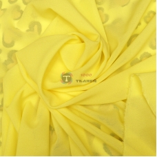 Ткань Креп-шифон (желтый)