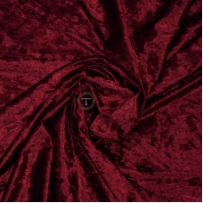Ткань Мраморный бархат (бордовый)