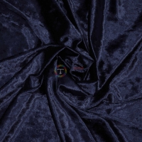 Ткань Мраморный бархат (синий темный)