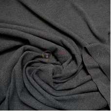 Ткань трикотаж Кашкорсе  (темно-серый)