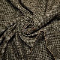 Твидовая пальтовая ткань (тёмно-коричневая)