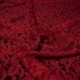 Гипюр набивной "огурцы"(тёмно-красный) ткань