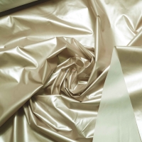 Плащевая ткань "кензо" (светлая бронза, золотисто-серый)