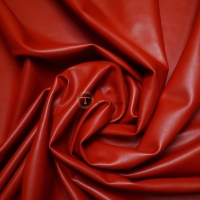 Кожзам на замші (червоний) тканина