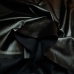 Кожзам на замші (чорний глянсовий) тканина
