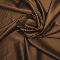 Ткань Королевский атлас (коричневый)