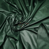 Ткань плащевая Лаке (тёмно-зелёная)
